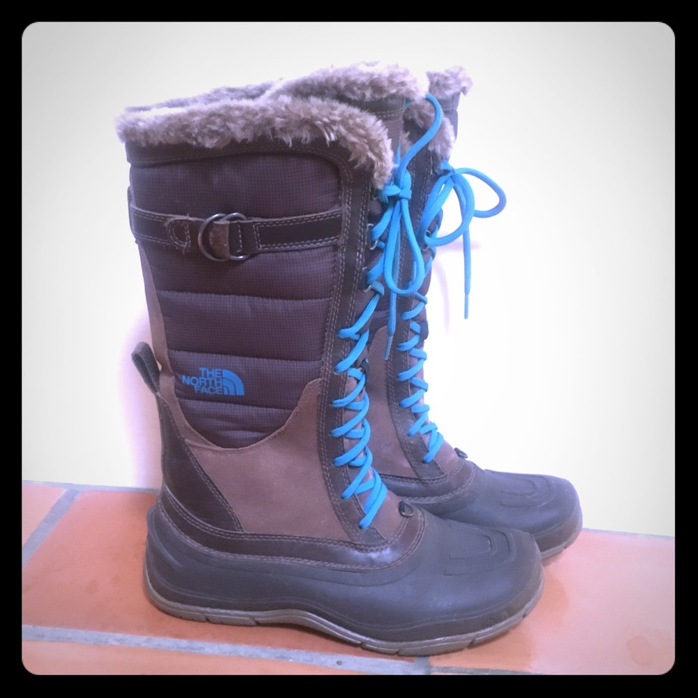 Tall North Face Snow Boots